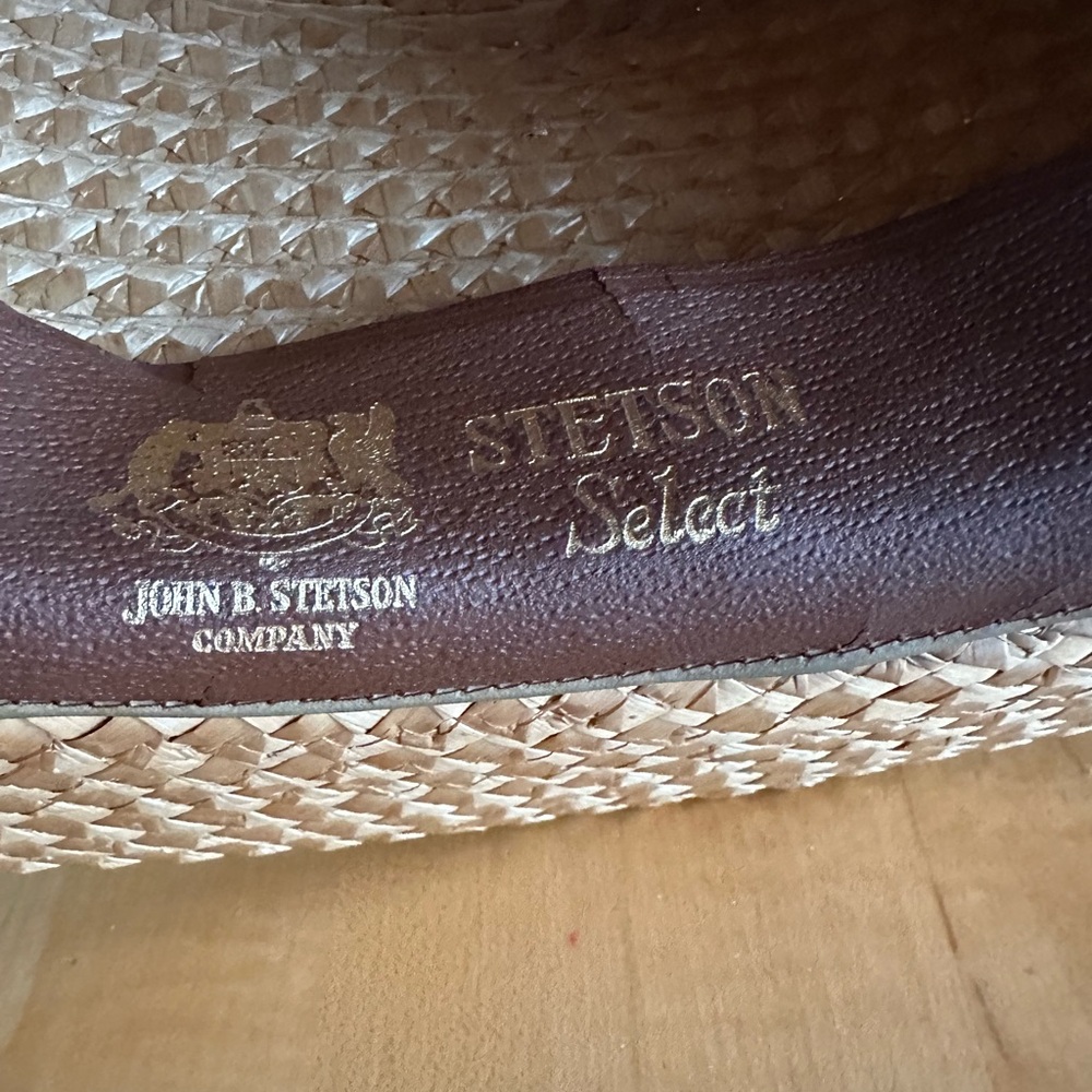Vintage Stetson Select Boater’s Hat - Picture 5 of 11